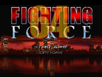 Fighting Force 64 (Europe) screen shot title